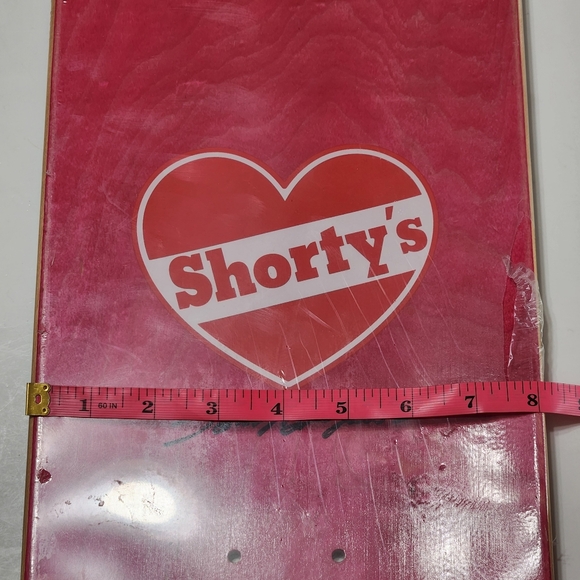 Shorty’s Skateboard Deck 8x32 Shockwave Print Tony Buyalos Signed Old School - Picture 4 of 7